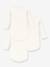Pack of 3 long-sleeved bodysuits by PETIT BATEAU white 