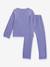 Kids' pyjamas with hearts by PETIT BATEAU blue 