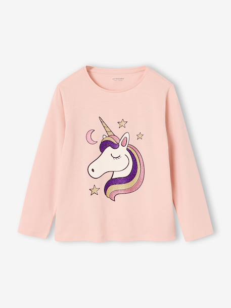 Pack of 2 pyjamas for girls rosy 
