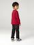 Loose-fit jeans for boys black+double stone 