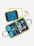 Wallet with 7 space maths activities blue 