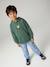 Pikachu hooded sweatshirt for boys green 