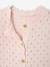 Newborn playsuit and hat set for girls pale pink 
