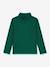 Roll-neck top for kids by PETIT BATEAU fir green 