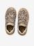 Pair of girls leather trainers beige+brown+golden yellow+old rose 