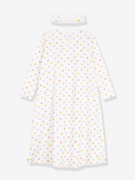Princess tiara nightdress by PETIT BATEAU rose 