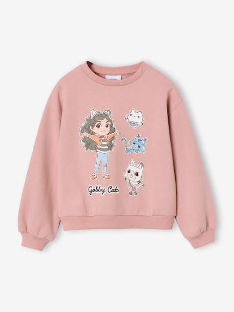 Gabby sweatshirt for girls mauve 