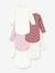 Pack of 5 long-sleeved bodysuits by PETIT BATEAU rose 