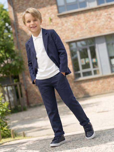 Short Sleeve Polo Shirt, Embroidery on the Chest, for Boys blue+BLUE MEDIUM SOLID WITH DESIGN+Green+pale yellow+terracotta+WHITE LIGHT SOLID WITH DESIGN 