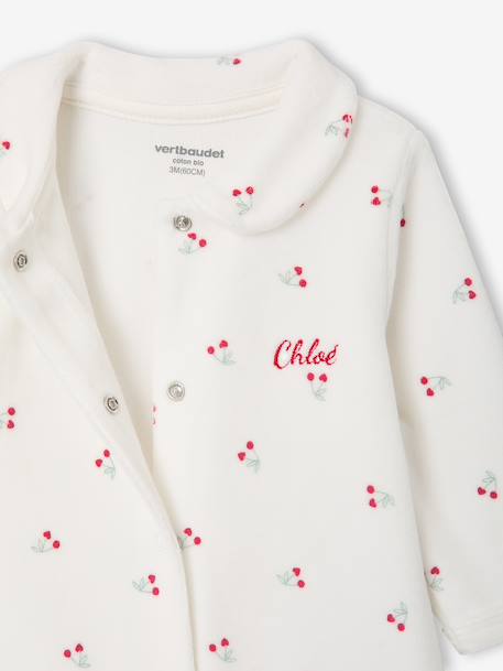 Gift set sleepsuit and comforter for newborn ecru 