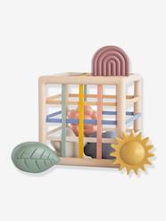 -Elastic shape sorter box by MUSHIE 