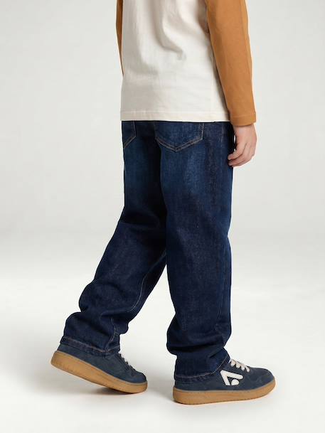 Straight-leg jeans for boys brut denim+stone 