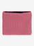 Kids snood by PETIT BATEAU rose 