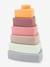 Triangle stacking tower multicoloured 