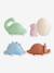 Set of 4 Sealife Bath Toys - MUSHIE green+light green+multicoloured 