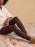 Pack of 2 Pairs of Leggings for Maternity, Seamless by ENVIE DE FRAISE black+khaki+taupe 