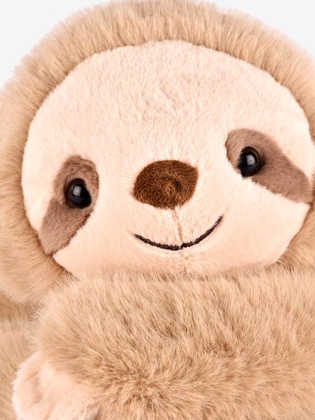 Weighted sloth soft toy by Podcool beige 