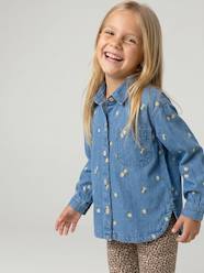 Embroidered Long-sleeved shirt for girls