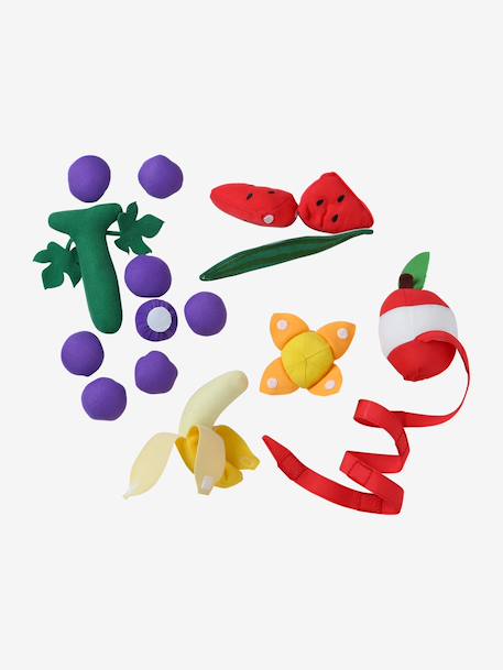 Peelable fruit play set multicoloured 