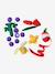 Peelable fruit play set multicoloured 
