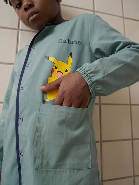 Smock Pokémon for boys emerald green 
