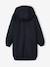 Lined parka for girls black 