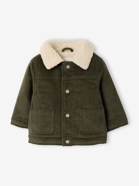 Jacket for baby boys khaki 