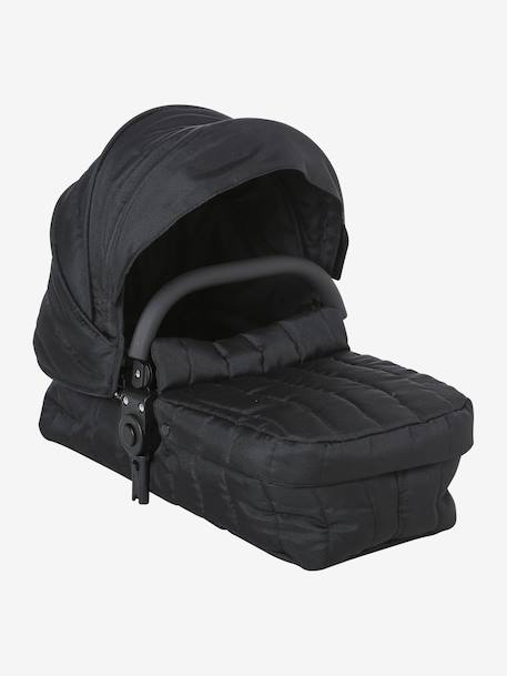 3-in-1 doll pram black 