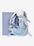 Ocean heart bunny comforter 25 cm blue 