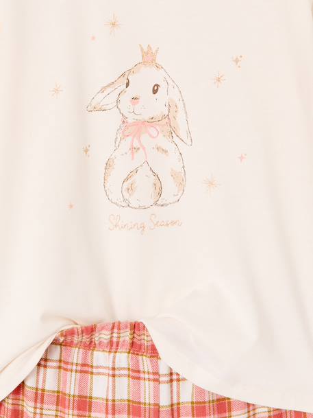 Pyjamas with trousers for girls beige 