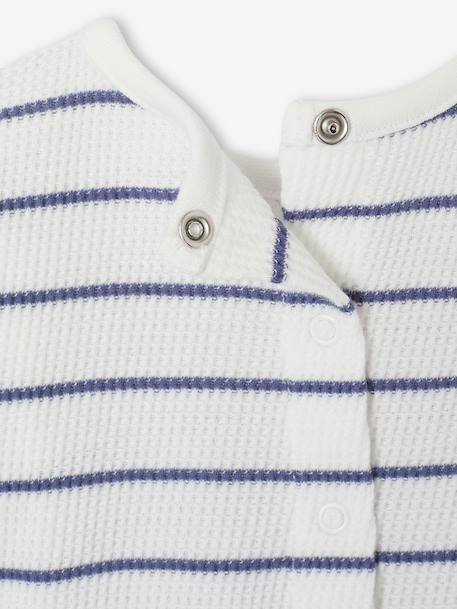 Long-sleeved T-shirt for newborn ecru 