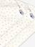 Pack of 3 long-sleeved bodysuits by PETIT BATEAU white 