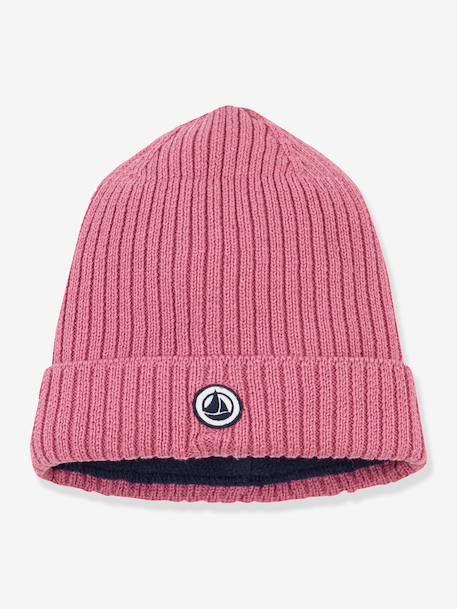 Hat for kids by PETIT BATEAU rose 
