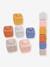 6 stacking cubes multicoloured 