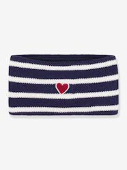 -Striped baby snood by PETIT BATEAU 
