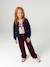 Knit cardigan for girls navy blue 
