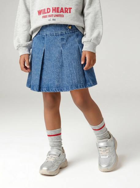 Skort for girls brut denim 