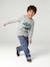 Top with Fun Motif for Boys ecru+marl grey+slate grey 