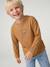Long-sleeved T-shirt for boys fir green+ocean blue+ochre 