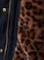 Lined parka for girls black 