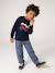 Long-sleeved T-shirt for boys hazel+navy blue 