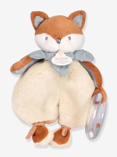 Timo fox comforter rattle 18 cm orange 