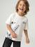 Short-sleeved T-shirt for boys ecru 