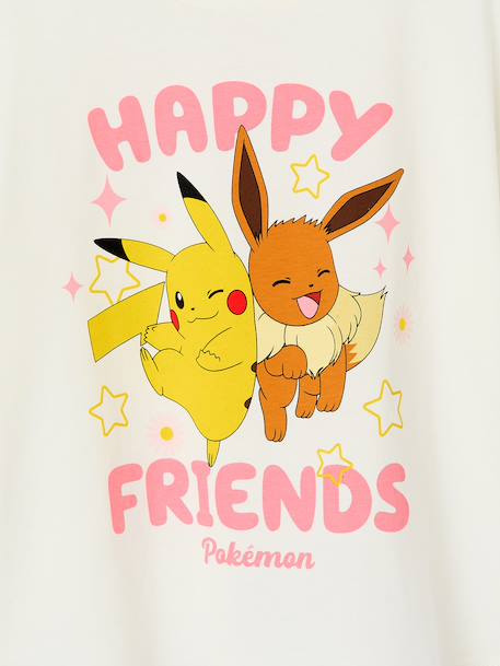 The T-shirt Pokemon for girls ecru 