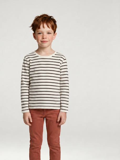 Pack of 3 Assorted Long Sleeve Tops for Boys anthracite 