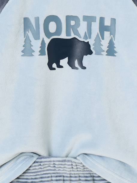 Pack of 2 pyjamas for boys set blue 