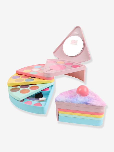 Cake-shaped 5-tier make-up palette multicoloured 