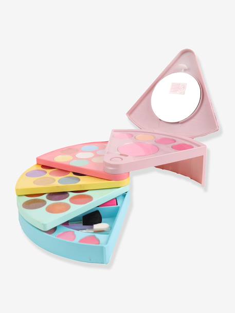 Cake-shaped 5-tier make-up palette multicoloured 