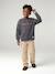 Corduroy Trousers, Easy to Slip On, for Boys beige+navy blue+slate blue 