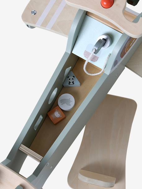 FSC100® wooden aeroplane pushchair wood 